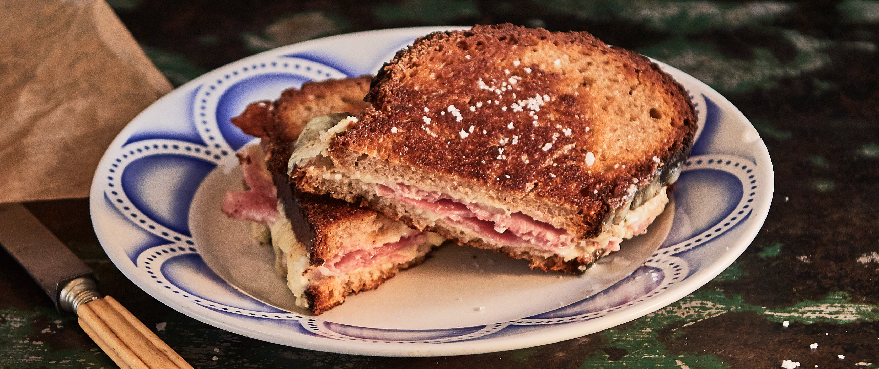 photo de croque monsieur